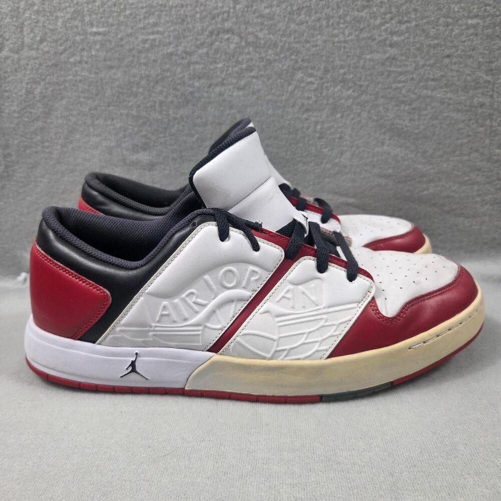 Jordan Men's Red and White Trainers